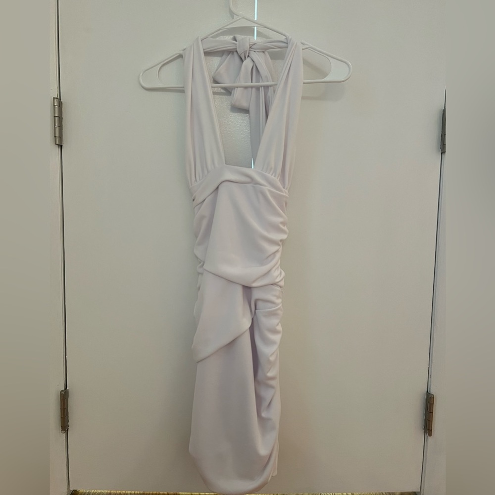 White zara dress